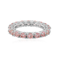 Anello in argento con Tormalina Rosa