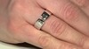 Zilveren ring met een I2 Champagne Diamant (de Melo Essence)