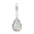 Australian Opal Silver Pendant