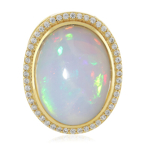 Welo-Opal-Goldanhänger