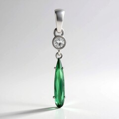 Ciondolo in argento con Indicolite (Adela Silber)