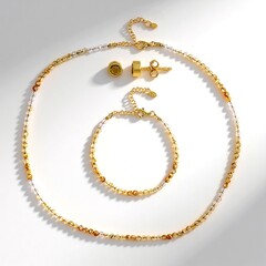 Parure in argento con Citrino