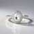 Anello in argento con Opale di Welo