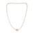 White Freshwater Pearl Silver Necklace (TPC)