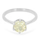 Anello in argento con Pietra del Sole Argentata