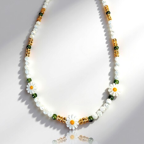 Collana in argento con Madreperla