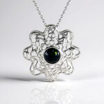 Collana in argento con Opale Mezezo (Ornaments by de Melo)