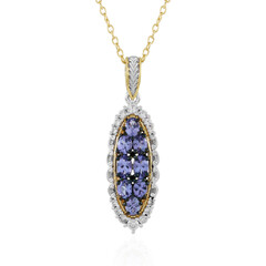 Collana in argento con Tanzanite