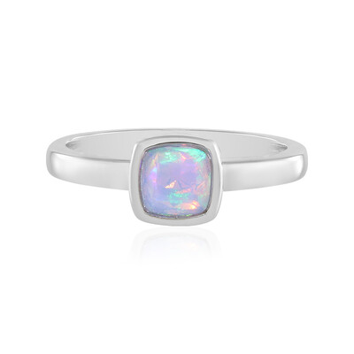Bague en argent et Opale Welo