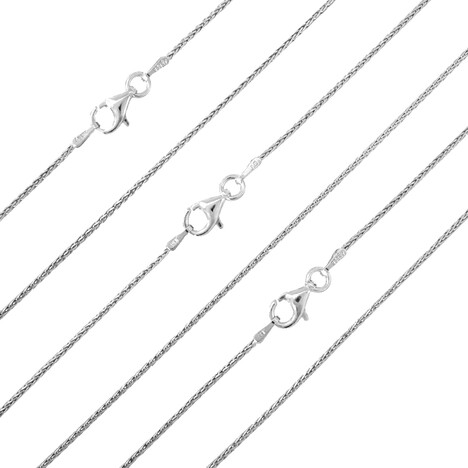 Zilveren halsketting