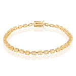 Citrin-Silberarmband