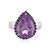 Lavendel-Amethyst-Silberring