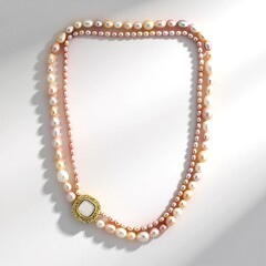 Collana in argento con Quarzo Bianco