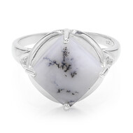 Dendriten-Achat-Silberring