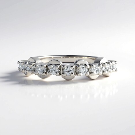 Anello in argento con Zircone