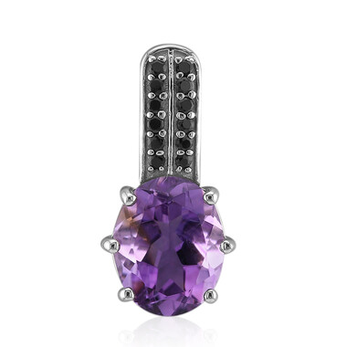 Amethyst-Silberanhänger
