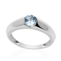 Anello in argento con Acquamarina