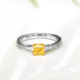 Gelber SI2 Brillant-Goldring (CIRARI)
