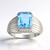 Anello in argento con Topazio Marambaia (de Melo)