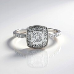 Anello in argento con Zircone