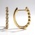 Orecchini in oro con Diamante I1 (H) (CIRARI)