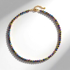 Collana in argento con Ematite Mistica