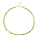 Peridot Silver Necklace