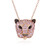Collar en plata con Espinela negra (Gems en Vogue)