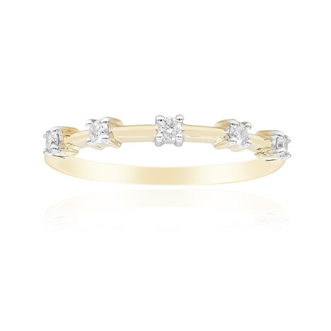 Anillo en oro con Diamante SI1 (G) (Annette)