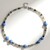 Collana in argento con Angelite Blu