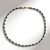 Collana in argento con Magnesite Blu