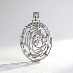 Ciondolo in argento con Zircone