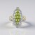 Anello in argento con Peridoto (Gems en Vogue)