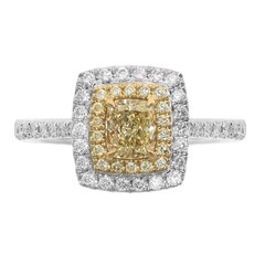 Anello in oro con Diamante Giallo SI2 (CIRARI)