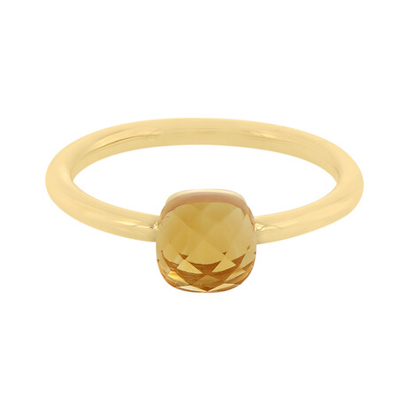 Citrine Silver Ring