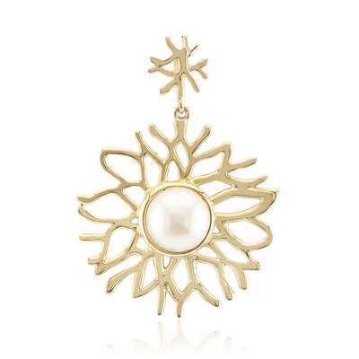 Ciondolo in argento con Perla d'Acqua Dolce Bianca (TPC)