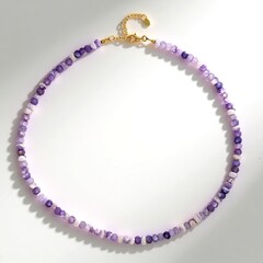 Collana in argento con Opale Morado