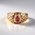 Anello in oro con Tormalina Rosa Nigeriana (Adela Gold)