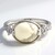 Anello in argento con Howlite