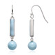 Boucles d'oreilles en argent et Larimar