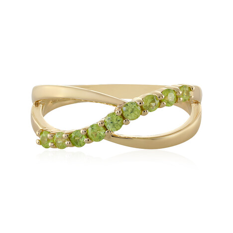 Bague en or et Sphène