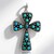 Ciondolo in argento con Turchese Kingman Mohave Blu (Jones Lee)