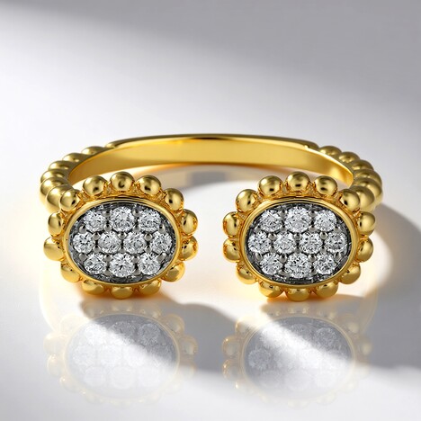 Anello in oro con Diamante SI1 (G) (Annette)