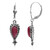 Pendientes en plata con Rodonita (Desert Chic)