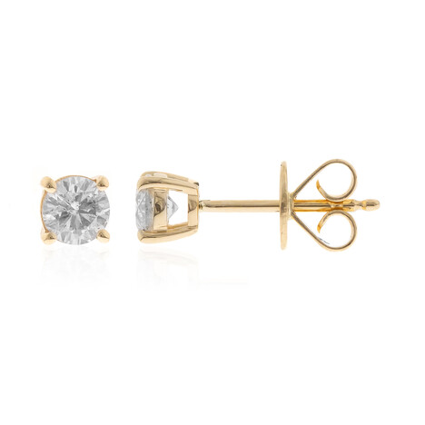 Pendientes en oro con Diamante SI2 (H) (CIRARI)