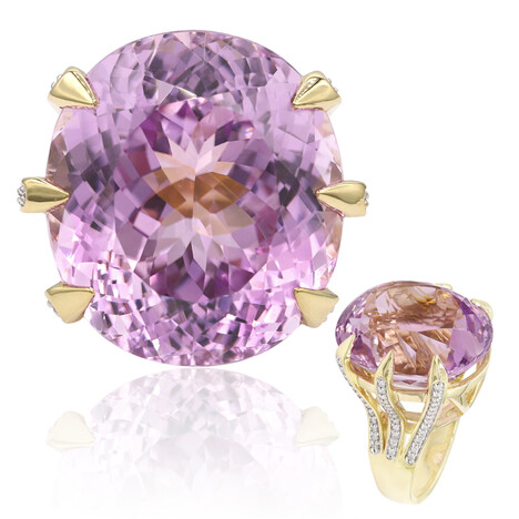 Bague en or et Kunzite de Patroke