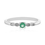 Anello in argento con Smeraldo Etiope