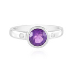 Marokkanischer Amethyst-Silberring