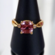 18K Pink Diaspore Gold Ring (AMAYANI)