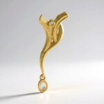 Pendentif en argent et Pierre de Lune arc-en-ciel AAA (MONOSONO COLLECTION)
